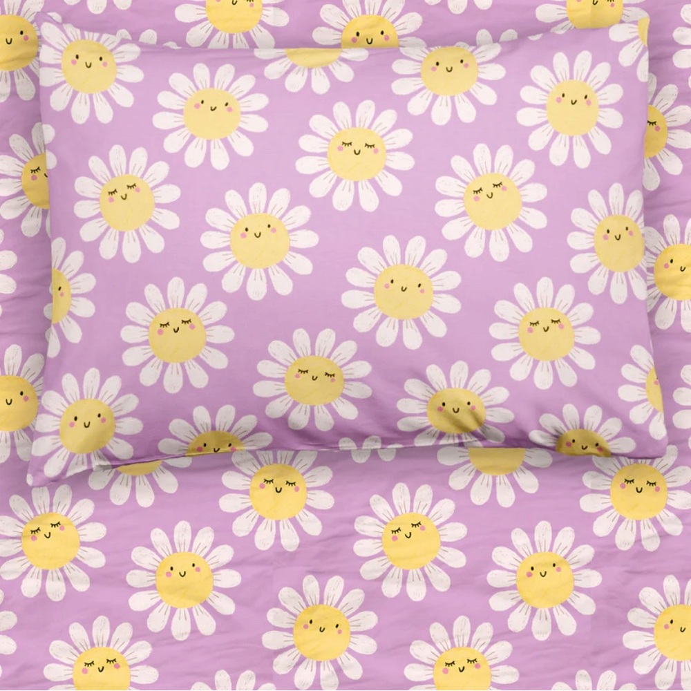 Little Sleepies Flower Power Twin Sheet Set